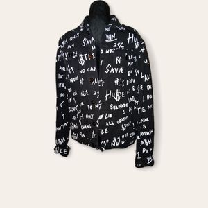 Black Jean Jacket